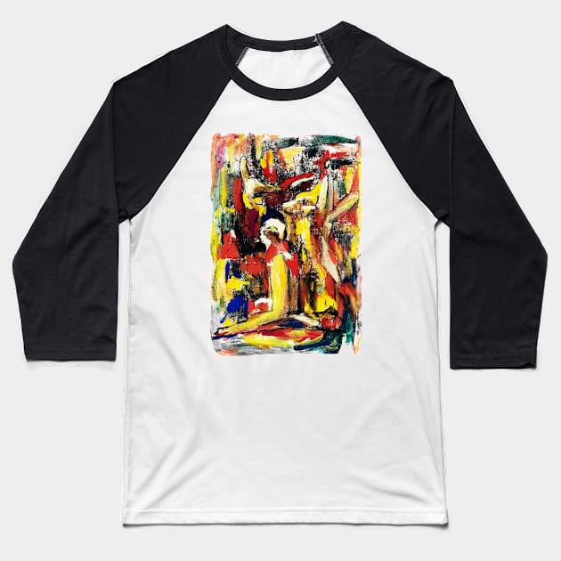 abstract faith Baseball T-Shirt by ElArrogante